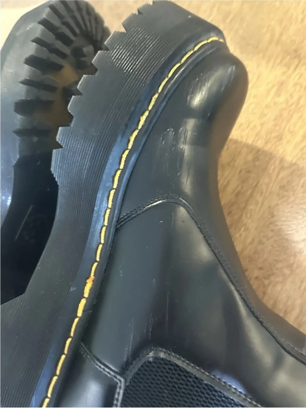 dr marten chelsea platform size 10